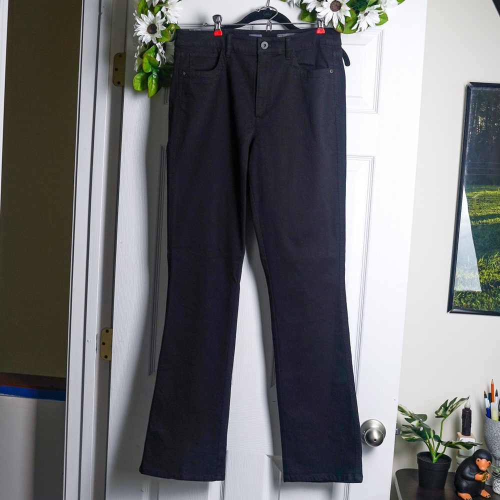 J. Jill Black Jeans High Rise Boot Cut NWT size 12 Tall